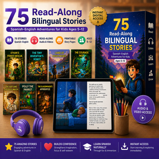 🌟 ultimate Spanish Learning Stories Bundle (Ages 5–12)
